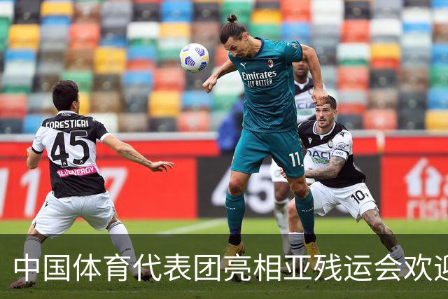 中国体育代表团亮相亚残运会欢迎仪式