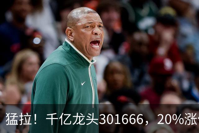 猛拉！千亿龙头301666，20%涨停